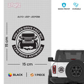 Classic Jeep Life Sticker for Vehicles